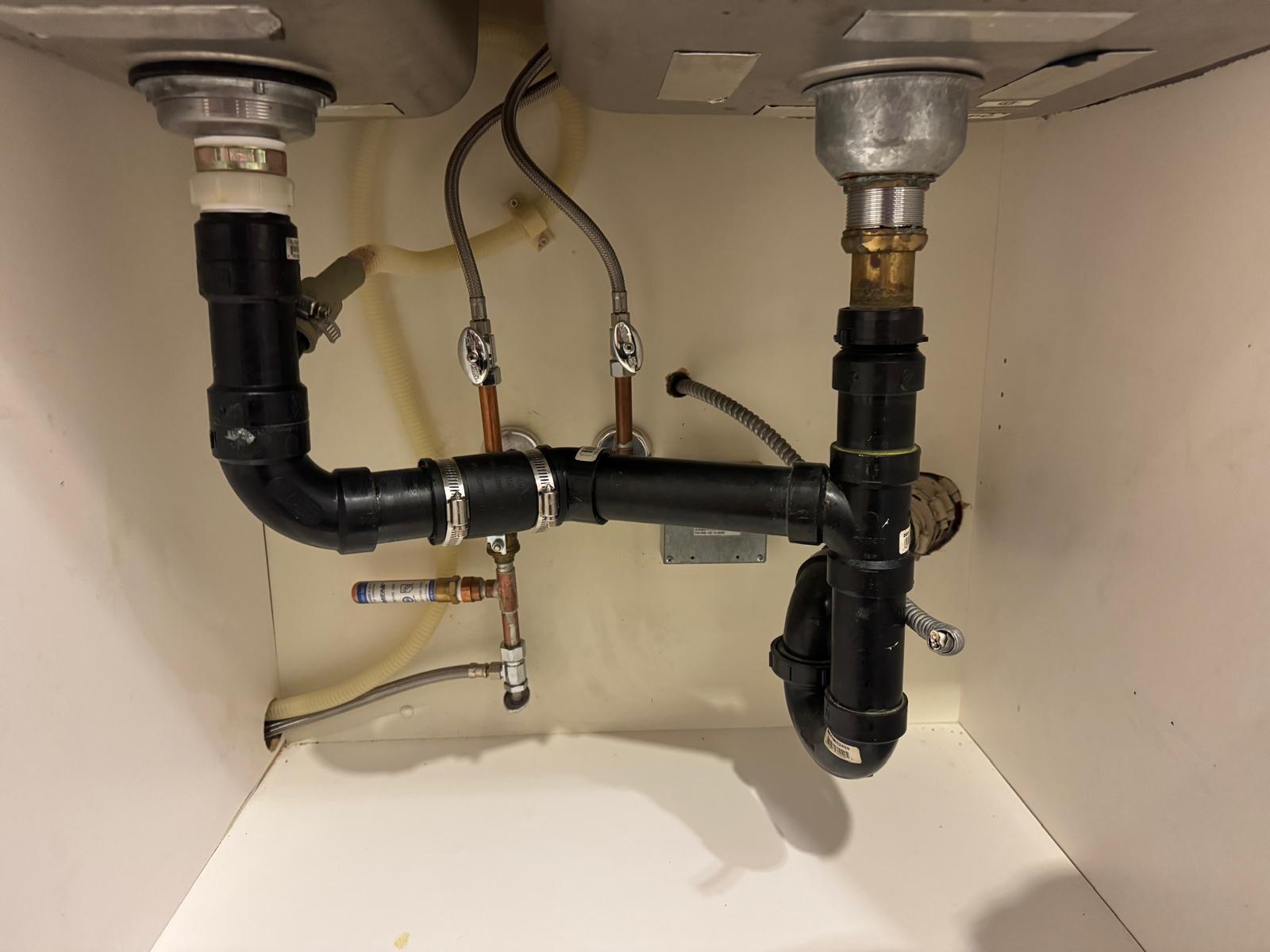 Complete drainage system work